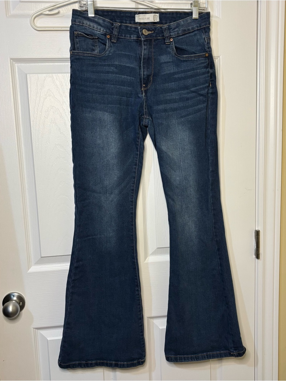 Forever 21 Dark Blue Flare Jeans